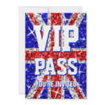 Glitter UK 'VIP PASS' invitation