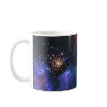 Glittering Star Cluster and Interstellar Gas Cloud Mugs