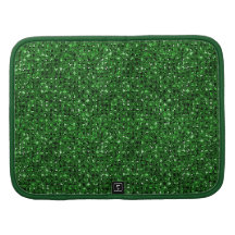 Glittery Green Sequinned Effect Folio Planner