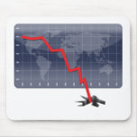Global Economic Crisis Mouse Pad