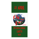 Global warming awareness rack cards - customise rack cards