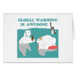 Global Warming Awesome Cards