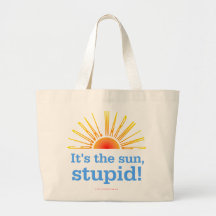Global Warming Canvas Bags