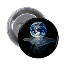 Global Warming I Pinback Button
