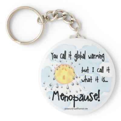 Global Warming...I Think Not! Key Chain by QueenofHarts