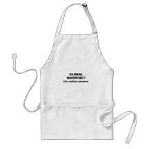 Global warming is called summer aprons