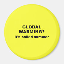 Global warming is called summer fridge magnets
