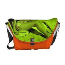 Global warming is fun! messenger bags