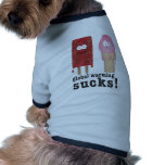 Global Warming Sucks! pet clothing