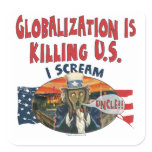 Globalisation is Killing U.S. stickers