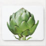 Globe Artichoke on White Background Cut Out Mousepads