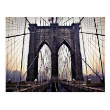 Gloomy Brooklyn Postcard