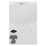 Gloomy Bunny Personalized Stationery