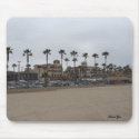 Gloomy day at Huntington Beach mousepads