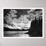 Glorious Alaska Mountains 1920 Print