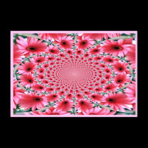 Glorious Pink Daisies posters