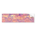 Glorious Skies – Pink and Yellow Dream bumper stickers