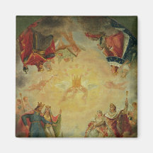 Glory of St. Genevieve Fridge Magnets