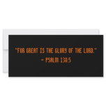 Glory to God Bookmark Full Color Rack Card