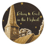 Glory to God in the Highest! stickers