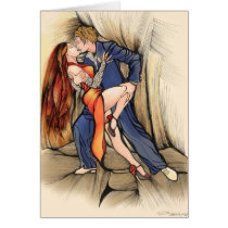 Glostora Tango Club Greeting Card