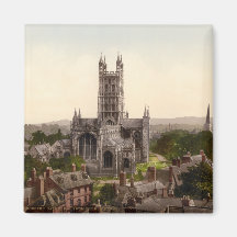 Gloucester Cathedral I, Gloucestershire, England Fridge Magnets