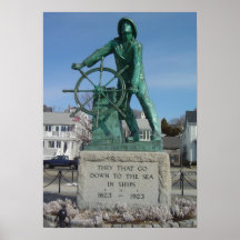 Gloucester Fishermen Memorial Print
