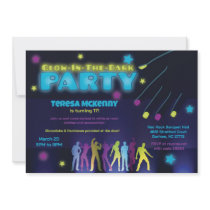 Glow in the Dark Party Invitation