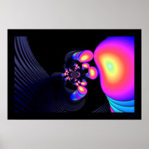 Glow Sticks Print