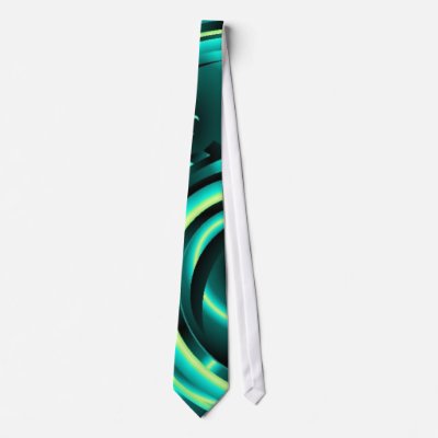 Glow Worm Custom Tie by dndartstudio