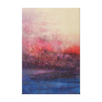 Glowing Abstract Gallery Wrap Canvas