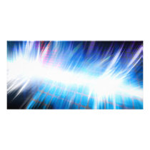 Glowing Audio Waveform