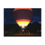Glowing balloon, ufo postcards