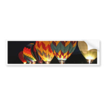 Glowing Balloons!  Light up the night!