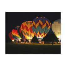 Glowing Balloons!  Light up the night!