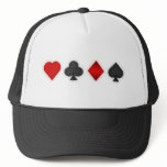 Glowing Card Suits - Trucker Hat