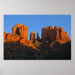Glowing Cathedral Rock 1513 Posters