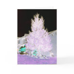 Glowing Christmas Tree cards