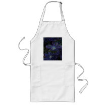 Glowing Clematis Apron