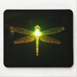 Glowing Dragonfly Mousepad