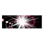 Glowing Fractal Lens Burst - The Coolest business cards