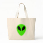 Glowing Green Alien Bag