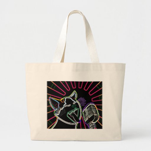 Glowing Karaoke Cat Bag