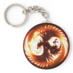 glowing phoenix keychains