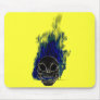 glowing.skull mouse pads