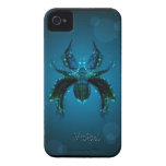 Glowing Spider iPhone 4 Case