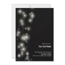 Glowing Stars  Invitation