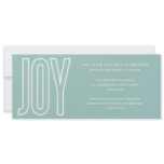 GLOWING WITH JOY | HOLIDAY PARTY INVITATIONS