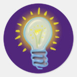 glühbirne light bulb sticker