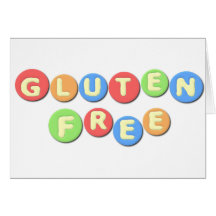 Gluten Free Celiac Greeting Card